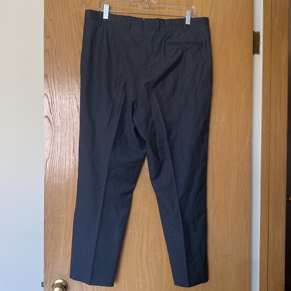 MENS GRAY BRIONI BEVERLY HILLS TROUSERS SIZE 36x30 100% WOOL MADE IN ITALY🇮🇹🩶 - Picture 2 of 5